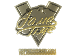 Sticker | Jame (Gold) | Copenhagen 2024