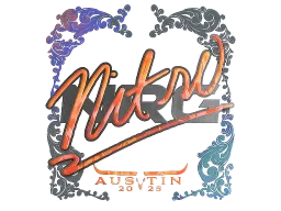 Sticker | nitr0 (Holo) | Austin 2025