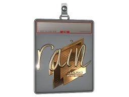 Sticker Slab | rain (Gold) | Boston 2018