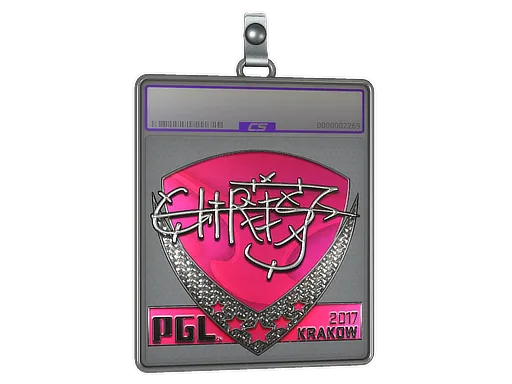 Sticker Slab | chrisJ (Foil) | Krakow 2017