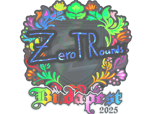 Sticker | ztr (Holo) | Budapest 2025