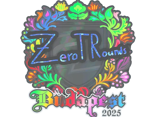 Sticker | ztr (Holo) | Budapest 2025