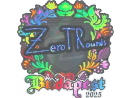 Sticker | ztr (Holo) | Budapest 2025