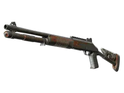 XM1014 | Red Python (Battle-Scarred)