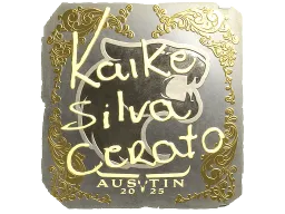 Sticker | KSCERATO (Gold) | Austin 2025
