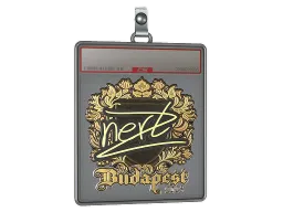 Sticker Slab | NertZ (Gold) | Budapest 2025