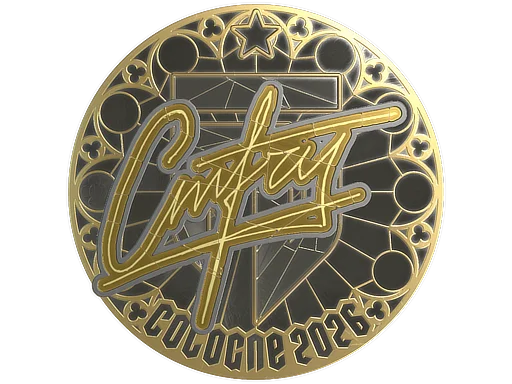 Sticker | cmtry (Gold) | Cologne 2026