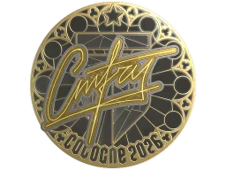 Sticker | cmtry (Gold) | Cologne 2026