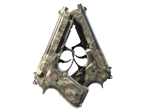Dual Berettas | Heist (Field-Tested)