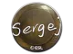 Sticker | sergej | Katowice 2019 CS2 skin