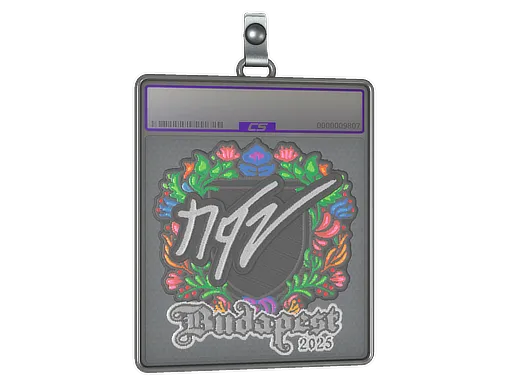 Sticker Slab | NQZ (Embroidered) | Budapest 2025