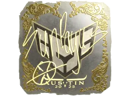Sticker | SunPayus (Gold) | Austin 2025