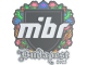 Sticker | MIBR (Embroidered) | Budapest 2025