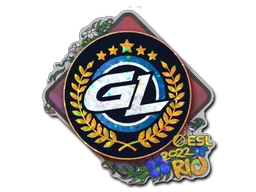 Sticker | GamerLegion (Glitter) | Rio 2022