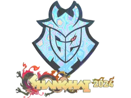 Sticker | G2 Esports (Holo) | Shanghai 2024