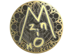 Sticker | mzinho (Gold) | Cologne 2026