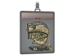 Sticker Slab | buster (Gold) | Antwerp 2022