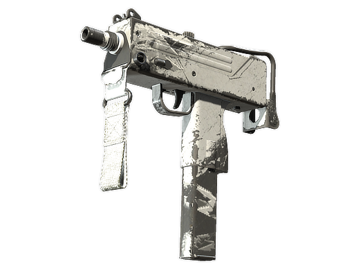 MAC-10 | Snow Splash (Battle-Scarred)