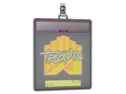 Sticker Slab | TRAVIS (Holo) | Copenhagen 2024