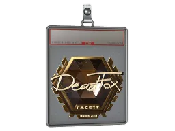Sticker Slab | DeadFox (Gold) | London 2018