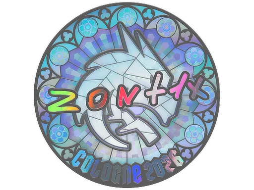 Sticker | zont1x (Holo) | Cologne 2026