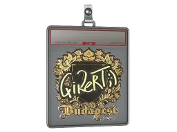 Sticker Slab | qikert (Gold) | Budapest 2025