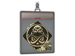 Sticker Slab | ENCE (Gold) | Rio 2022