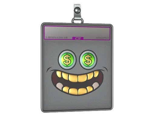 Sticker Slab | Gold Teef (Foil)