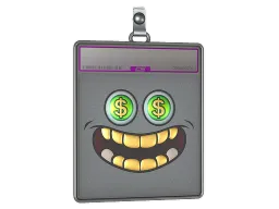 Sticker Slab | Gold Teef (Foil)