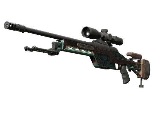 SSG 08 | Azure Glyph (Field-Tested)