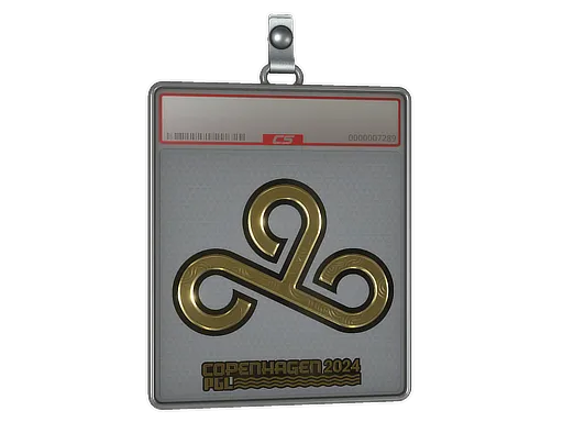 Sticker Slab | Cloud9 (Gold) | Copenhagen 2024