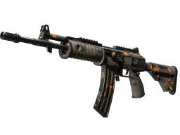StatTrak™ Galil AR | Orange DDPAT (Battle-Scarred)