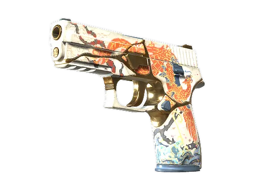 StatTrak™ P250 | Kintsugi (Minimal Wear)