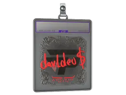 Sticker Slab | dav1deuS (Foil) | Austin 2025