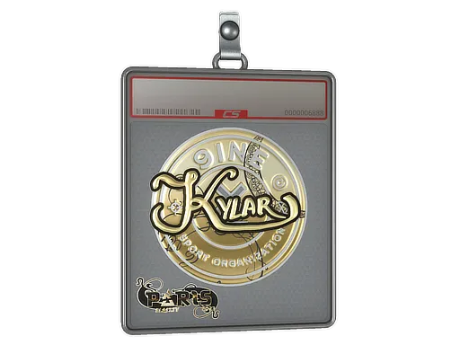 Sticker Slab | Kylar (Gold) | Paris 2023