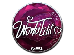 Sticker | WorldEdit (Foil) | Katowice 2019