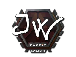 Sticker | JW | London 2018 CS2 skin