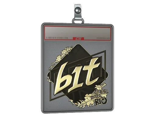 Sticker Slab | b1t (Gold) | Rio 2022