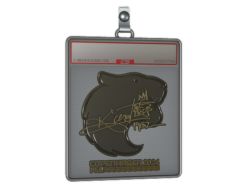 Sticker Slab | KSCERATO (Gold) | Copenhagen 2024