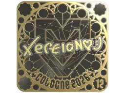 Sticker | xertioN (Gold, Ranked) | Cologne 2026