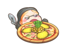 Sticker | Pineapple On Pizza (Lenticular)