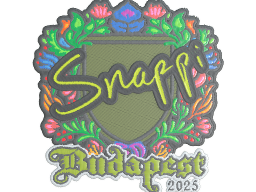 Sticker | Snappi (Embroidered) | Budapest 2025