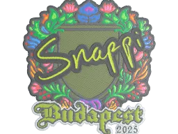 Sticker | Snappi (Embroidered) | Budapest 2025