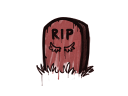 Sealed Graffiti | Tombstone (Blood Red)
