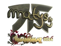 Sticker | MATYS (Gold) | Shanghai 2024
