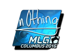 Sticker | n0thing (Foil) | MLG Columbus 2016