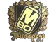 Sticker | M80 (Gold) | Budapest 2025 CS2 skin