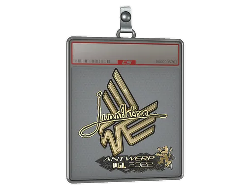 Sticker Slab | juanflatroo (Gold) | Antwerp 2022