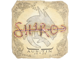 Sticker | sh1ro | Austin 2025