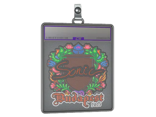 Sticker Slab | Sonic (Embroidered) | Budapest 2025